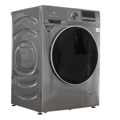 TCL 10.5KG/6KG  WASHING MACHINE COMBO SILVER