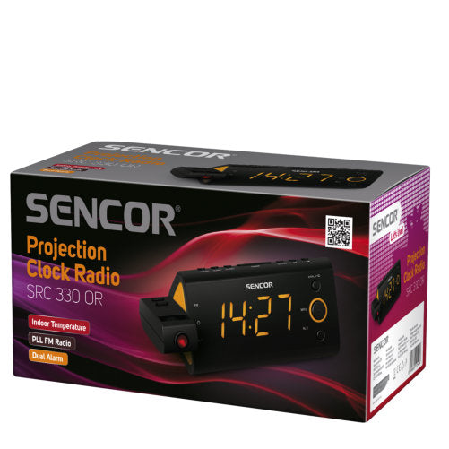 SENCOR PROJECTION CLOCK RADIO