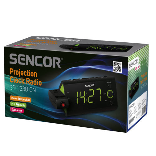 SENCOR PROJECTION CLOCK RADIO