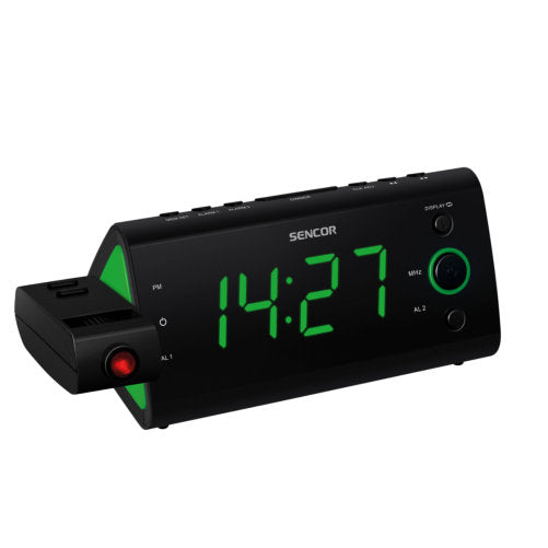 SENCOR PROJECTION CLOCK RADIO