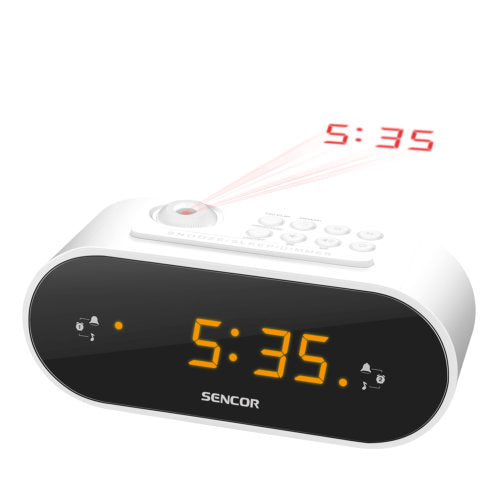 SENCOR SRC 3100 B PROJECTION RADIO ALARM CLOCK