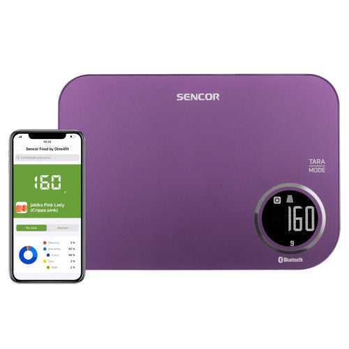 SENCOR SKS 7070GG SMART BLUETOOTH KITCHEN SCALE