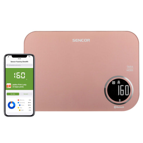SENCOR SKS 7070GG SMART BLUETOOTH KITCHEN SCALE
