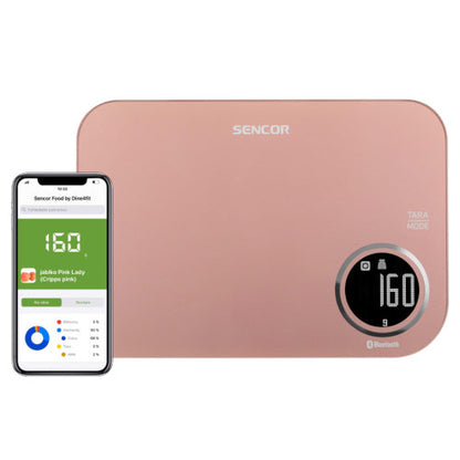 SENCOR SKS 7070GG SMART BLUETOOTH KITCHEN SCALE