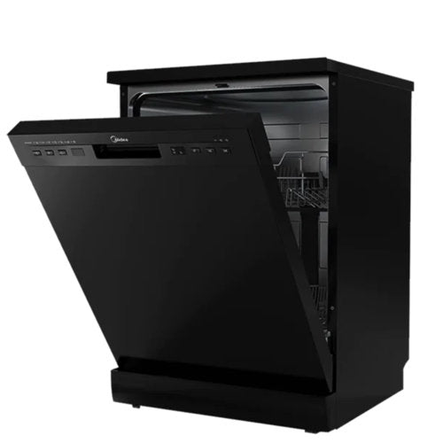 MIDEA DISHWASHER BUILT - IN 14 PLATES BLACK WQP14 - W7703L(B) - CompuGhana