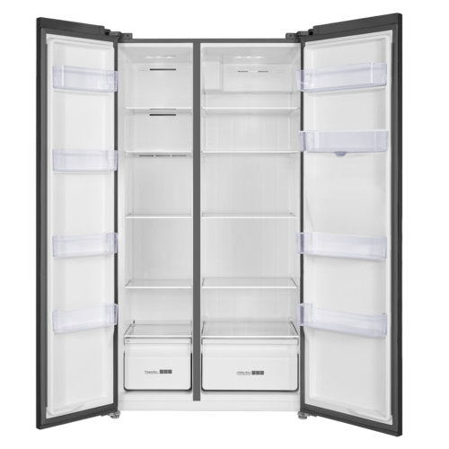 SIGMA 503L SIDE BY SIDE FRIDGE DARK SILVER SSBS - T520W - CompuGhana