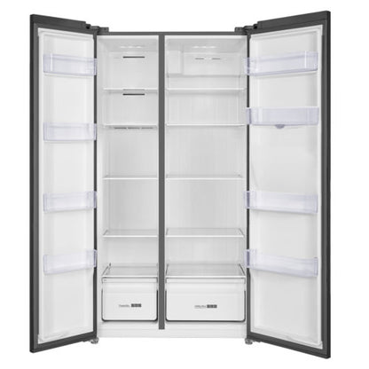 SIGMA 503L SIDE BY SIDE FRIDGE DARK SILVER SSBS - T520W - CompuGhana