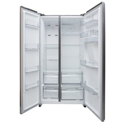 TCL 529L P692SBNWD SIDE BY SIDE FRIDGE INOX - CompuGhana