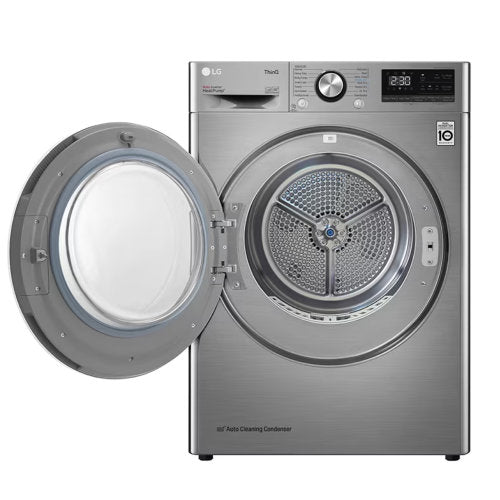 LG 9KG DRYER RH90V9PV8N WASHING MACHINE SILVER - CompuGhana
