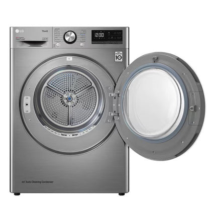 LG 9KG DRYER RH90V9PV8N WASHING MACHINE SILVER - CompuGhana