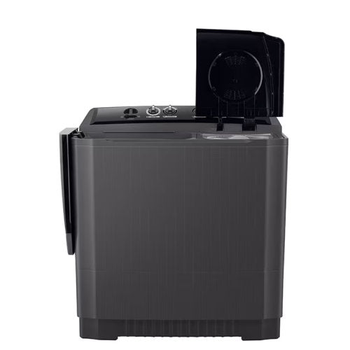 LG 13.5KG TWIN TUB WIND JET DRY P1401RON9T WASHING MACHINE BLACK - CompuGhana