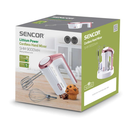 SENCOR SHM 9000WH CORDLESS HAND MIXER