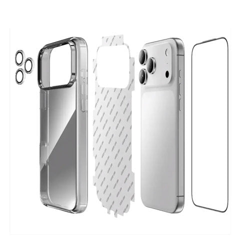 GREEN LION 4IN1 DEFENDER PACK IPHONE 17 PRO MAX BLUE TITANIUM - CompuGhana