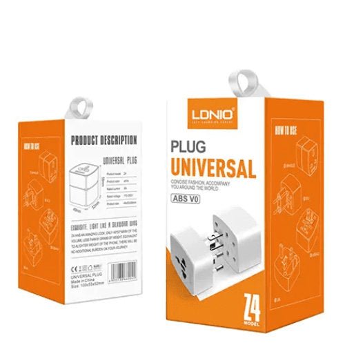 LDNIO Z4 UNIVERSAL PLUG ADAPTER - CompuGhana