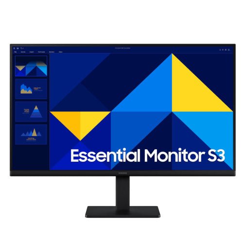 SAMSUNG 27 INCH ESSENTIAL LED FHD MONITOR LS27D300GAUXEN - CompuGhana
