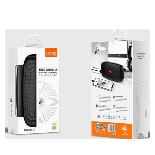 LDNIO TRUE WIRELESS BLUETOOTH SPEAKER + BUILT IN PB 5000MAH - CompuGhana