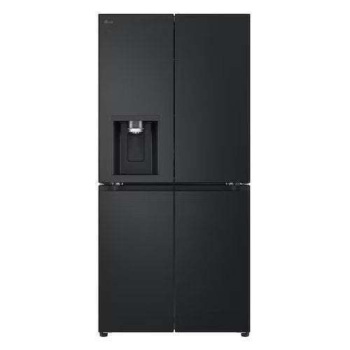 LG 547L GC - L22FFQPB SIDE BY SIDE FRIDGE MATTE BLACK - CompuGhana