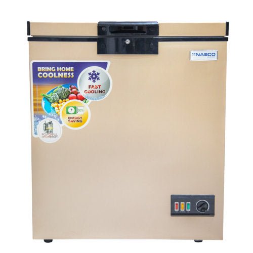 NASCO 100L NAS - 150FL - G CHEST FREEZER GOLDEN - CompuGhana