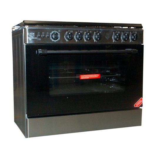 NASCO 90X60 LME90I GAS COOKER STAINLESS STEEL - CompuGhana
