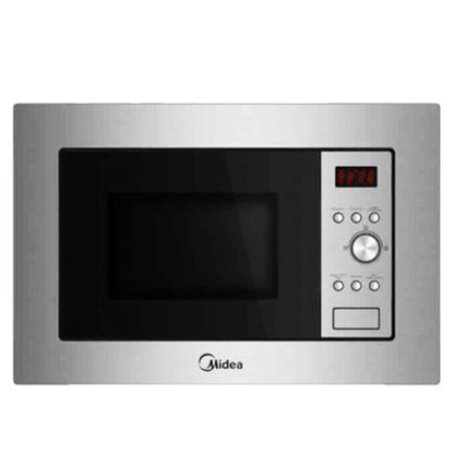 MIDEA 17L BUILT - IN AM717BS7 - B SOLO MICROWAVE BLACK - CompuGhana