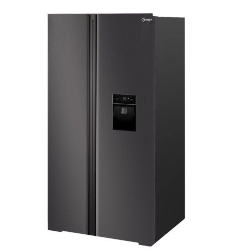 SIGMA 503L SIDE BY SIDE FRIDGE DARK SILVER SSBS - T520W - CompuGhana