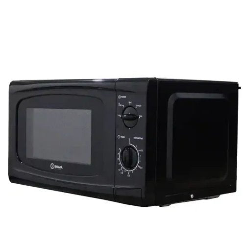 SIGMA 20L MICROWAVE WITH GRILL BLACK SIG - MW20G - B - CompuGhana