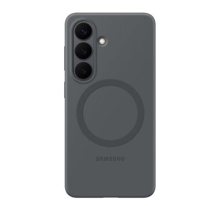 SAMSUNG S26 SILICONE MAGNET CASE BLACK - CompuGhana