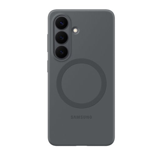 SAMSUNG S26 SILICONE MAGNET CASE BLACK - CompuGhana