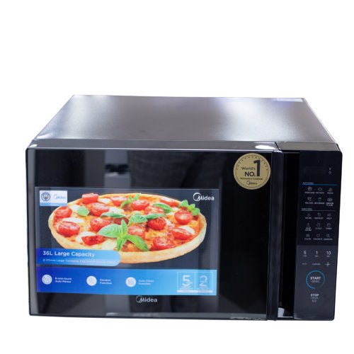 MIDEA 34L EM034A2MO - B SOLO MICROWAVE BLACK - CompuGhana