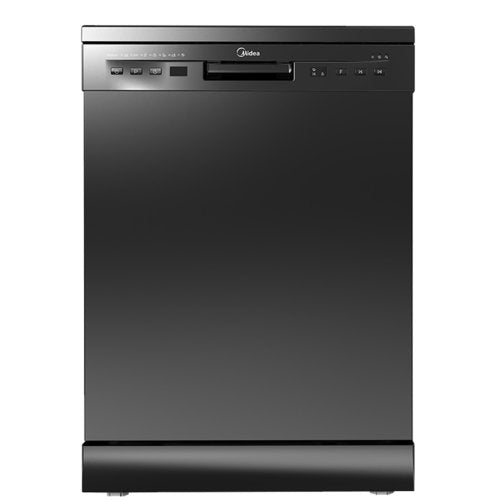 MIDEA DISHWASHER FREE STAND 12 PLATES BLACK WQP12 - 5201G(B) - CompuGhana