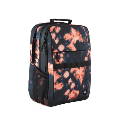 HP CAMPUS XL TIE DYE BACKPACK BLACK - ORANGE - CompuGhana