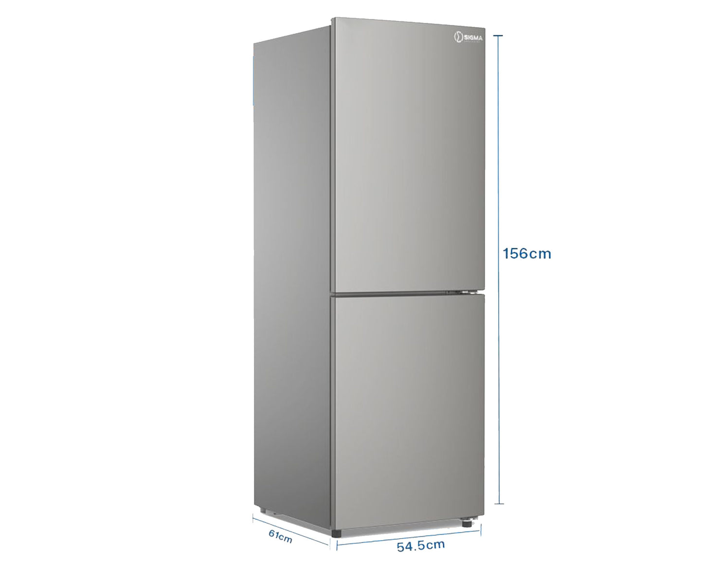 SIGMA 163L BOTTOM MOUNT FRIDGE DARK SILVER - CompuGhana