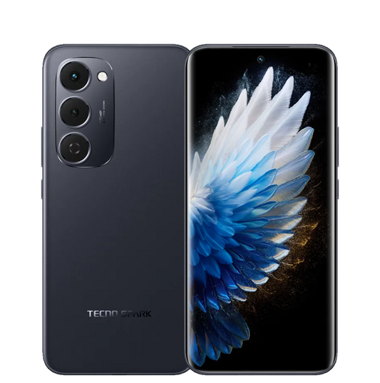 TECNO KM7 SPARK 40 PRO+ 128GB 8GB RAM + FREE COVER- NEBULA BLACK