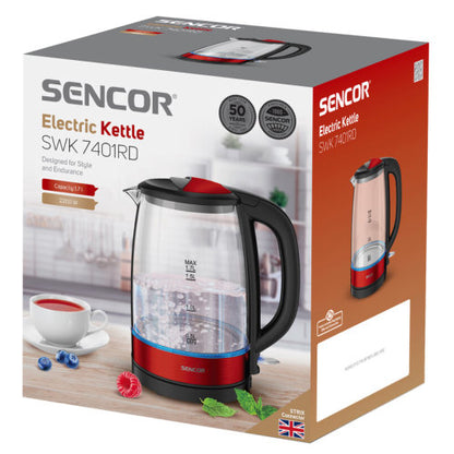 SENCOR ELECTRIC GLASS KETTLE
