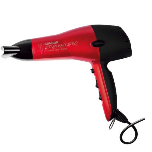 SENCOR SHD 6700VT HAIR DRYER-Red - CompuGhana