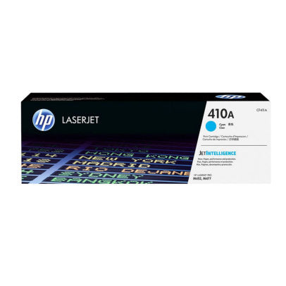 HP 410A ORIGINAL LASERJET TONER CARTRIDGE, CF411A - CYAN