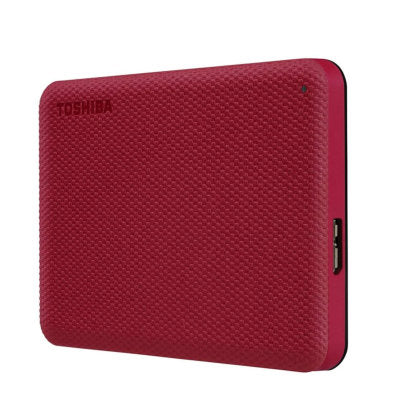Toshiba Canvio® Advance Portable Hard Drive-1TB-Red