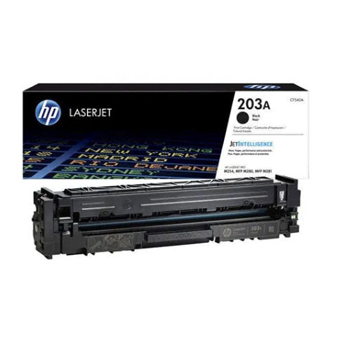 Original HP 203A LaserJet Toner Cartridge  (CF540A)
