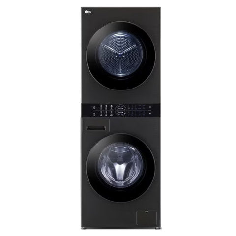 LG WT1310YJ 13KG/10KG WASH TOWER BLACK