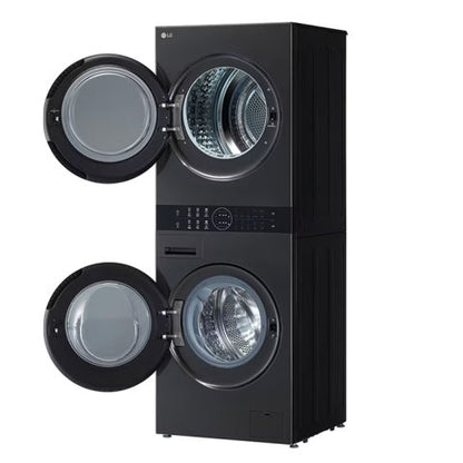 LG WT1310YJ 13KG/10KG WASH TOWER BLACK