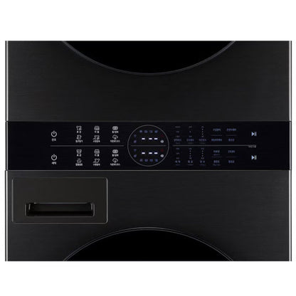 LG WT1310YJ 13KG/10KG WASH TOWER BLACK