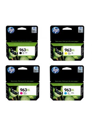 HP963XL Full Set of Original High Capacity Ink Cartridge HP 963 - 4 Item Set