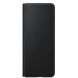 SAMSUNG Z FOLD3 LEATHER FLIP COVER BLACK