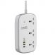 LDNIO WIFI SMART POWER STRIP 3 SOCKET+1 USB-C +3 USB-A 2M SCW3451