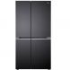 LG 674L SIDE BY SIDE FRIDGE MATTE BLACK 