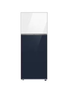 Samsung 460L Top Mount Freezer Refrigerator with Bespoke Design - WHITE + NAVY