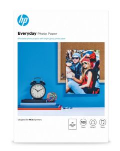 HP EVERYDAY PHOTO PAPER GLOSSY A4 100 SHEET Q2510A