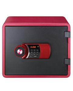EAGLE SAFE FIRE RESISTANT SAFES W/YES ELECTRONIC LOCK RED