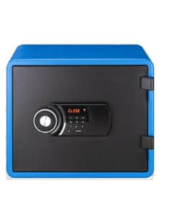 EAGLE SAFE FIRE RESISTANT SAFES W/YES ELECTRONIC LOCK BLUE