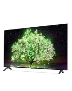 LG OLED TV 55 Inch A1 Series, Cinema Screen Design 4K Cinema HDR WebOS Smart AI ThinQ Pixel Dimming